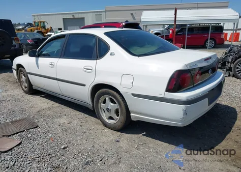 2005 Chevrolet Impala z USA, uszkodzony, nr VIN 2G1WF52E259310896